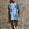 Ensemble t-shirt short bicolore