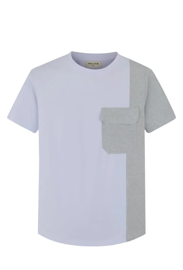 Ensemble t-shirt short bicolore