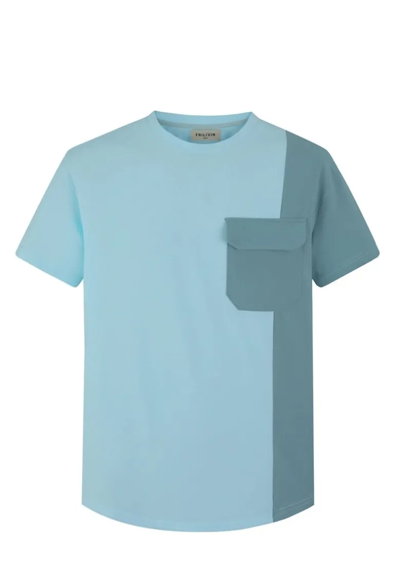 Ensemble t-shirt short bicolore