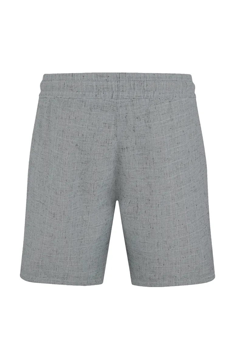 Ensemble uni chemise manches courtes short