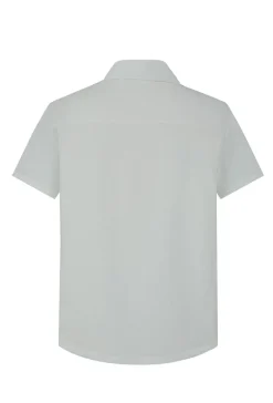 Ensemble uni chemise manches courtes short
