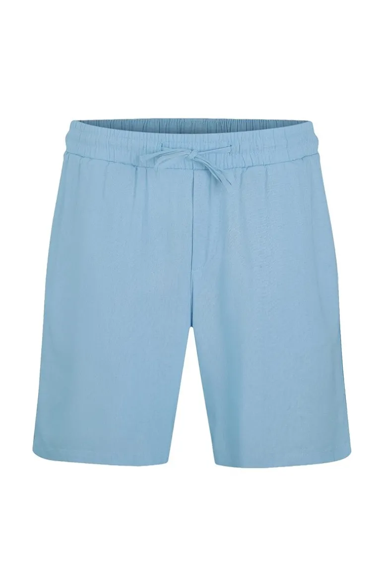 Ensemble uni chemise manches courtes short