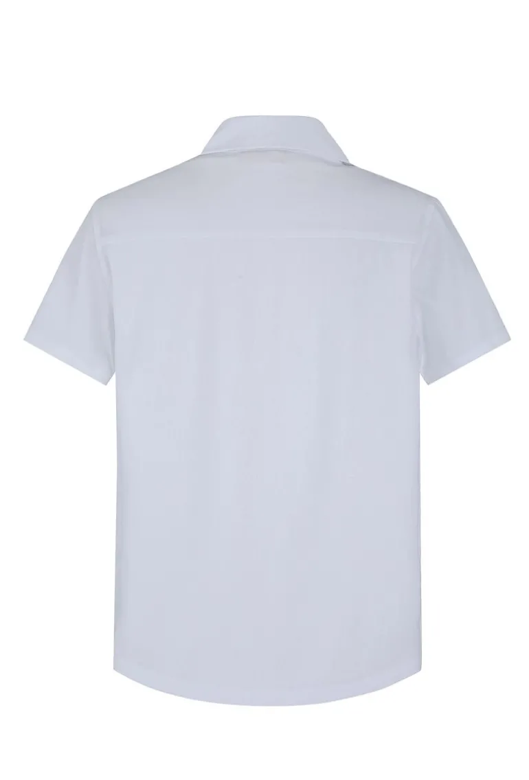 Ensemble uni chemise manches courtes short