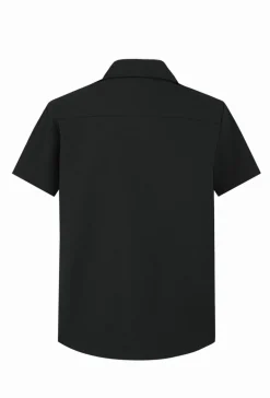 Ensemble uni chemise manches courtes short