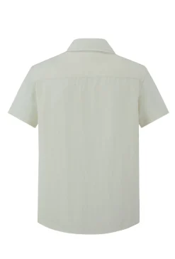 Ensemble uni chemise manches courtes short