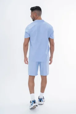 Ensemble uni chemise short