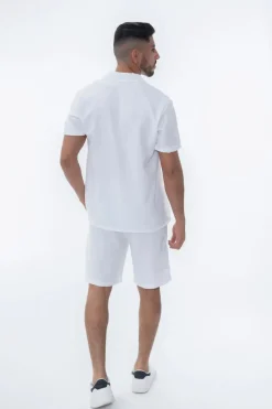 Ensemble uni chemise short