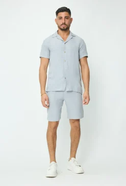 Ensemble uni chemise short