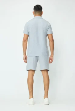 Ensemble uni chemise short