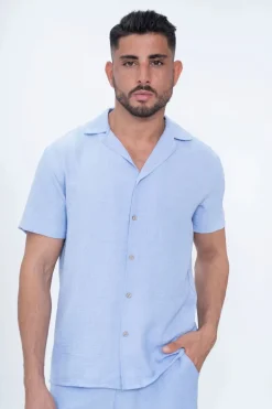 Ensemble uni chemise short