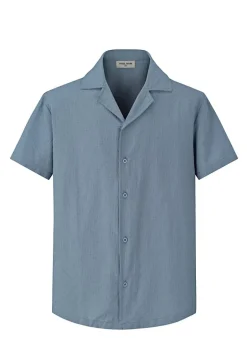 Ensemble uni décontracté chemise short