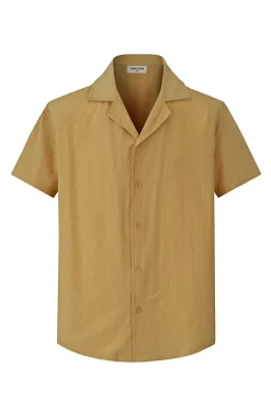 Ensemble uni décontracté chemise short