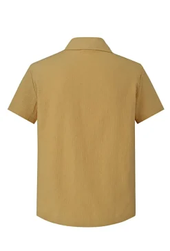Ensemble uni décontracté chemise short