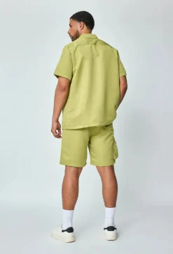 Ensemble uni détente chemise short