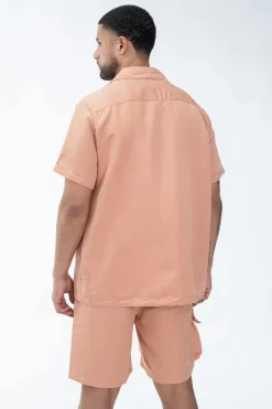 Ensemble uni détente chemise short