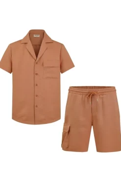 Ensemble uni détente chemise short