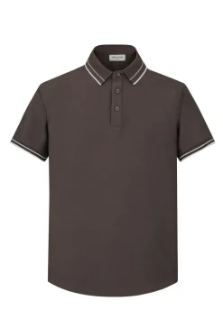 Ensemble uni polo manches courtes pantalon