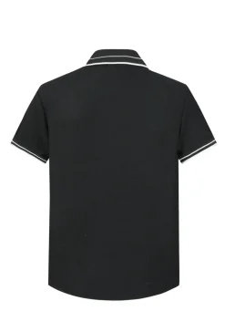 Ensemble uni polo manches courtes pantalon