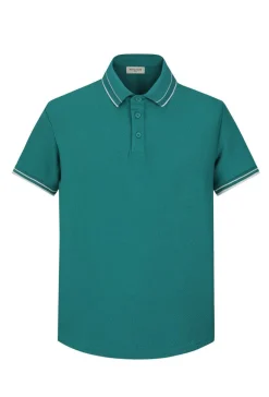 Ensemble uni polo manches courtes pantalon