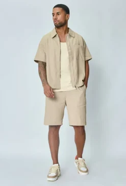 Ensemble uni short chemise