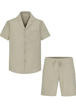 Ensemble uni short chemise