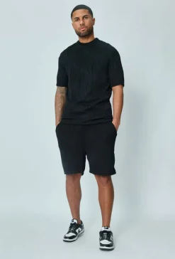 Ensemble uni t-shirt et short