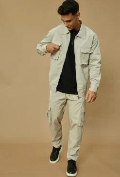 Ensemble uni veste cargo