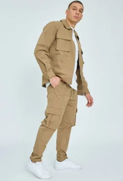 Ensemble uni veste cargo