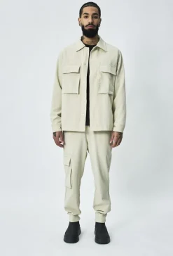 Ensemble uni veste pantalon cargo