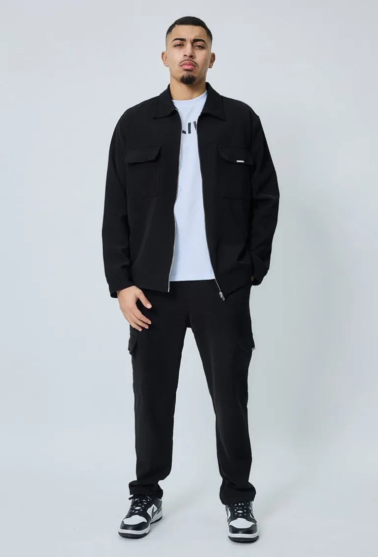 Ensemble uni veste pantalon cargo