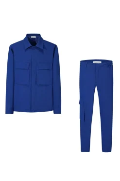 Ensemble uni veste pantalon cargo