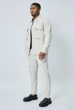 Ensemble uni veste pantalon cargo