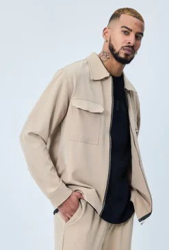 Ensemble uni veste pantalon cargo