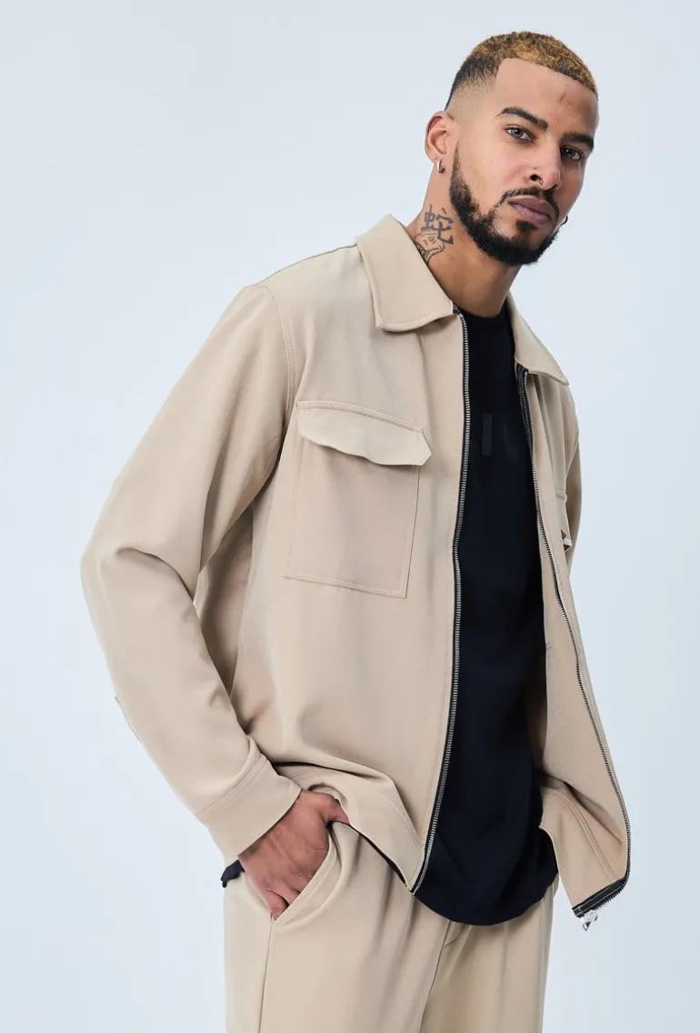 Ensemble uni veste pantalon cargo