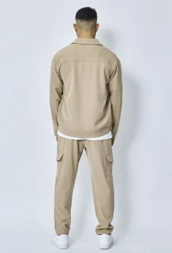 Ensemble uni veste pantalon cargo