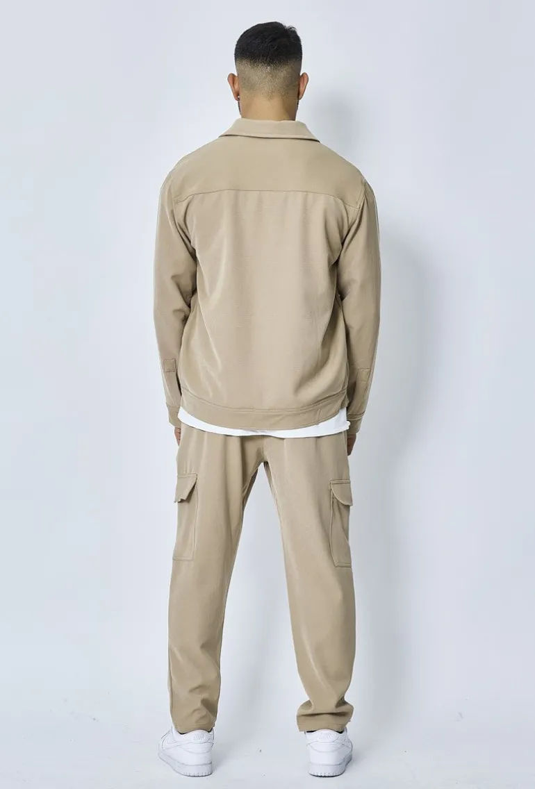 Ensemble uni veste pantalon cargo
