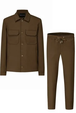 Ensemble uni veste pantalon cargo