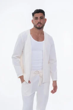 Ensemble uni veste pantalon