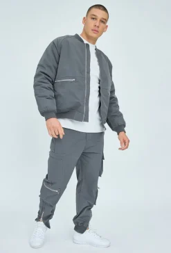 Ensemble utility bombers et cargo zippé