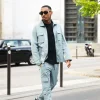 Ensemble utillity veste pantalon cargo