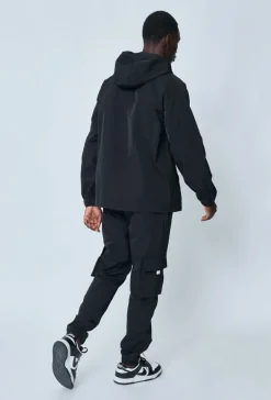 Ensemble utillity veste pantalon cargo