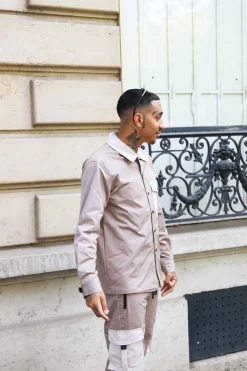 Ensemble utillity veste pantalon cargo