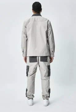 Ensemble utillity veste pantalon cargo