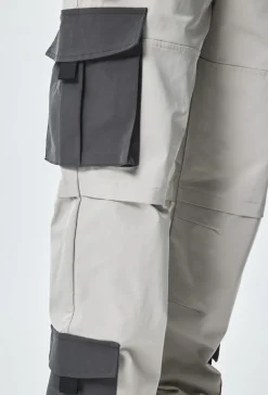 Ensemble utillity veste pantalon cargo