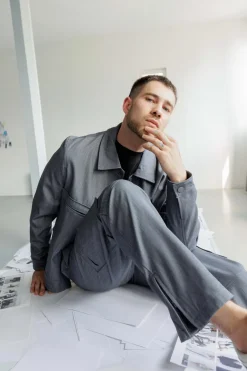 Ensemble veste et pantalon à poches