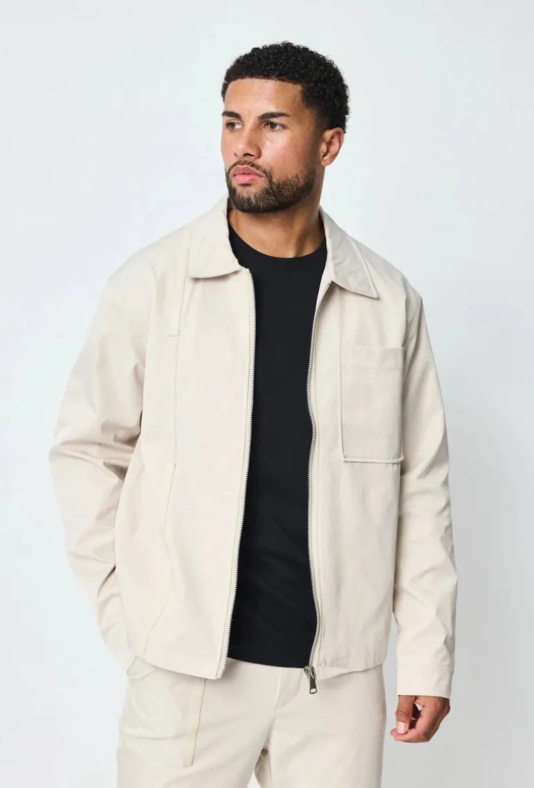 Ensemble veste et pantalon à poche uni