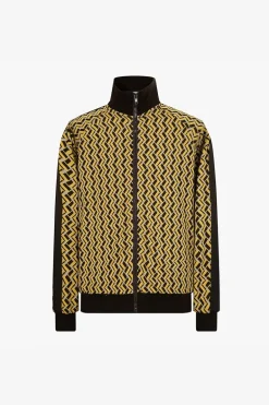 Ensemble veste et pantalon à imprimé graphique