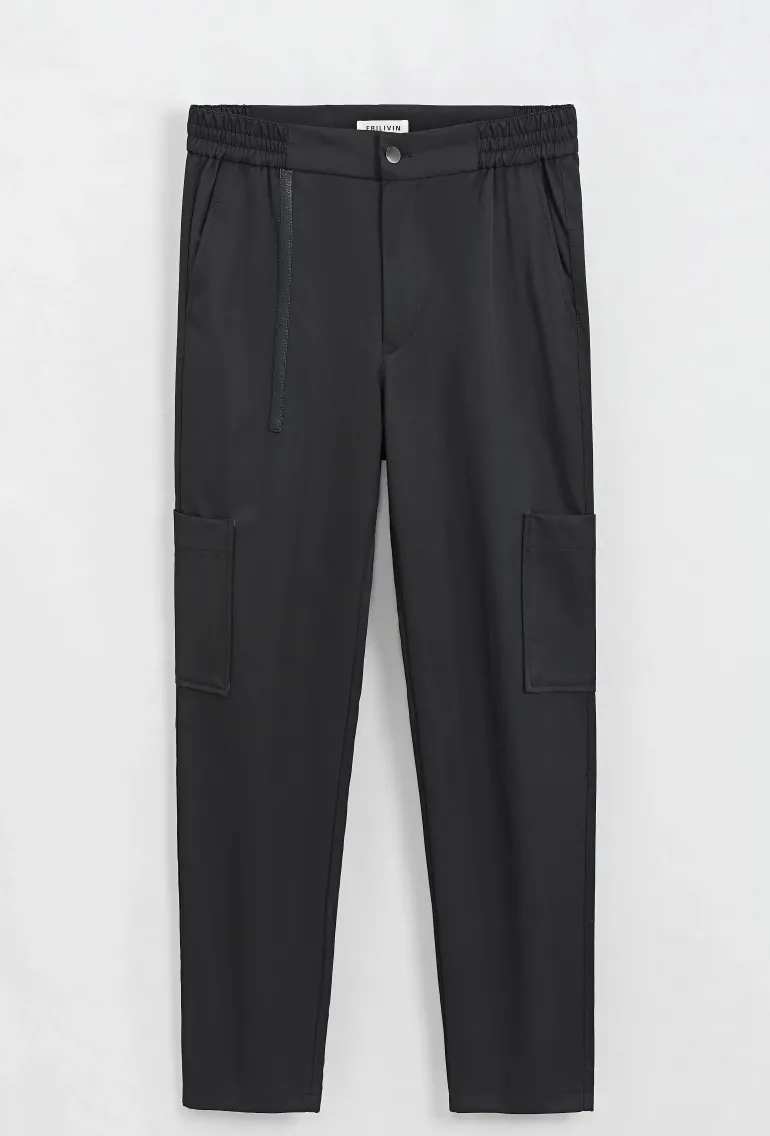 Ensemble veste et pantalon à poche uni