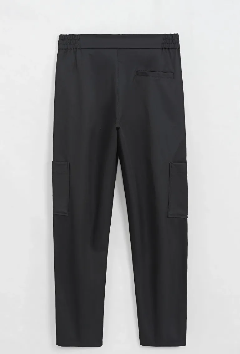 Ensemble veste et pantalon à poche uni