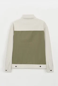 Ensemble veste et pantalon bi couleur